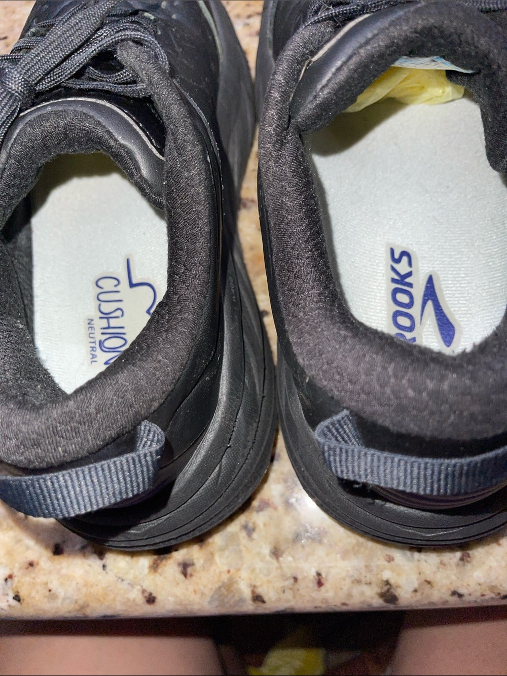 Hoka Bondi SR Men's Black Athletic Sneakers - Casual Comfort - Picture 10 of 11